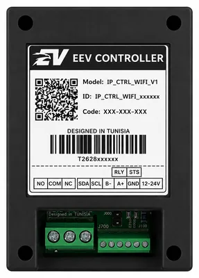 Boîtier EEV IP_CTRL_WIFI, face avant